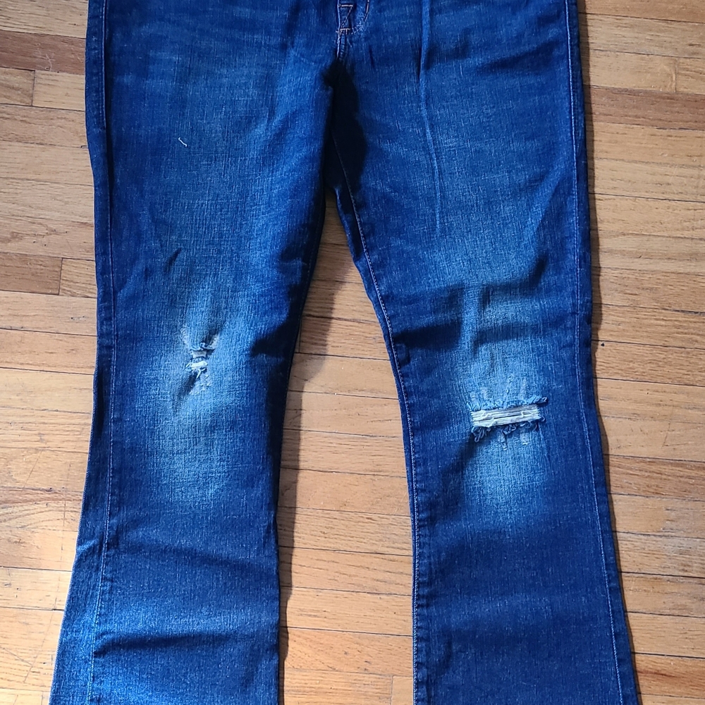 Nwt Rock & Republic Kasandra Blue Jeans Size: 14m